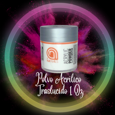 Polvo Acrílico Traslucido 1 Oz